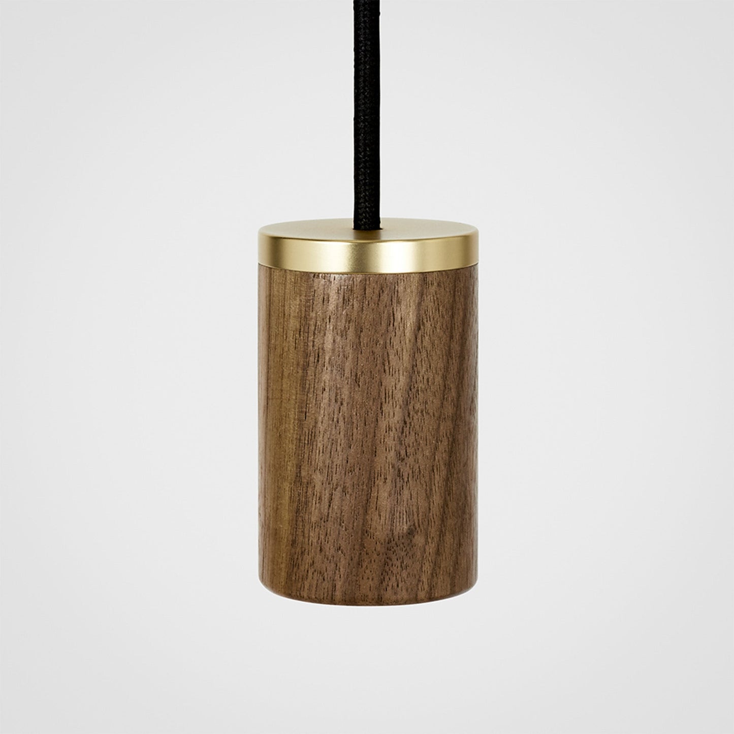 Oblo Pendant Light in Walnut