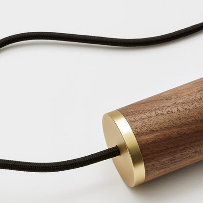 Sphere IV Pendant Light in Walnut