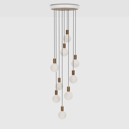 Nine Pendant in Walnut + Sphere IV